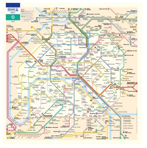 Paris Metro Map